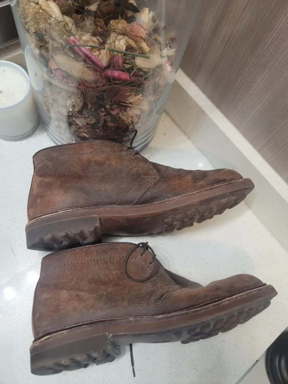 Carmina Men’s Chelsea Boots Size 8 brown